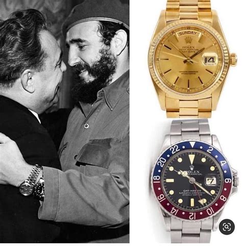 fidel castro rolex watch|castro rolex.